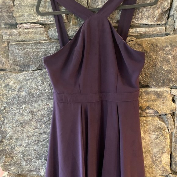 Lulu's Forevermore Dusty Purple Skater Dress - Size  Med -Prom/Jr Prom! - Picture 2 of 10